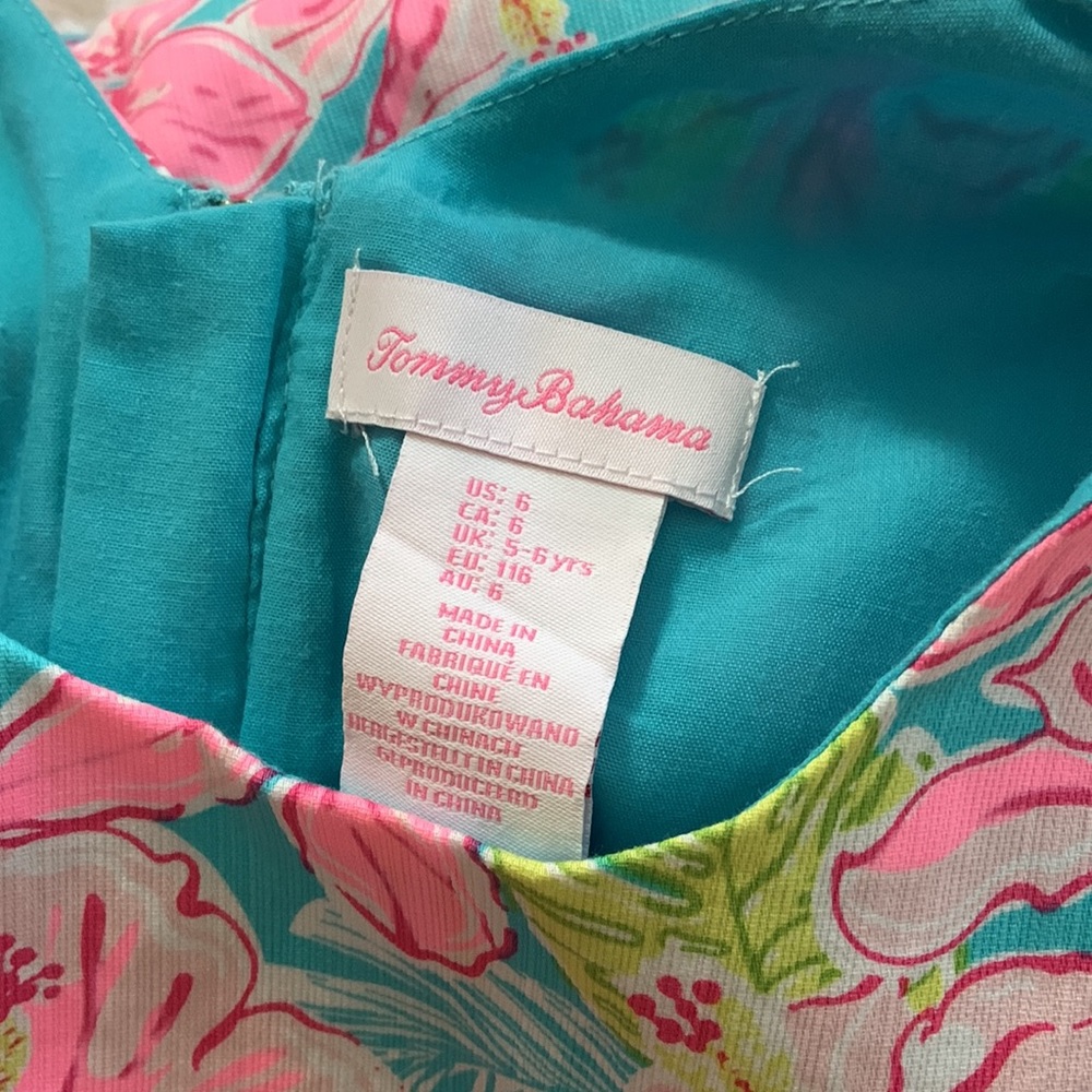 Super cute Tommy Bahama girls summer dress - Picture 2 of 3